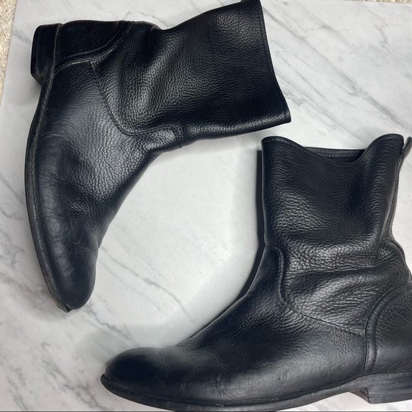 Coach Black Boots leather - Picture 3 of 8